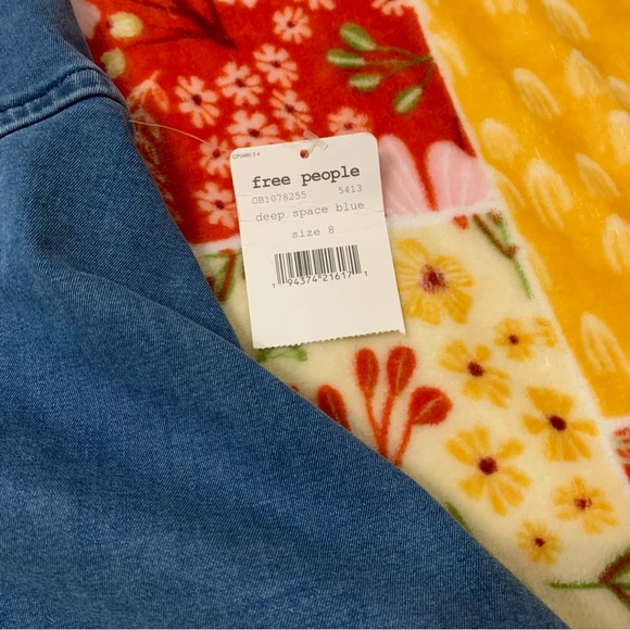 Free People Highlands denim mini skirt - Picture 7 of 9